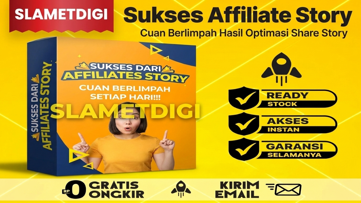 SUKSES DARI AFFILIATES STORY - Cuan Berlimpah Setiap Hari - Rahasia Affiliate Shopee Sukses