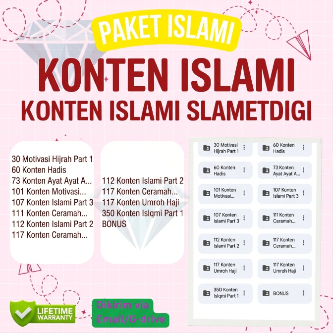 KONTEN VIDEO VIRAL FYP SIAP UPLOAD Di Sosmed Khusus Islami